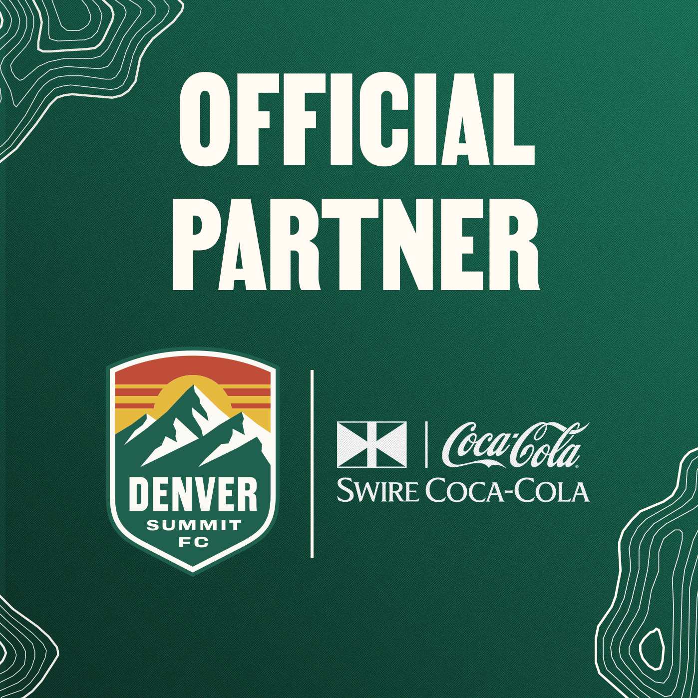 Denver Summit FC Swire Coca-Cola Announcement